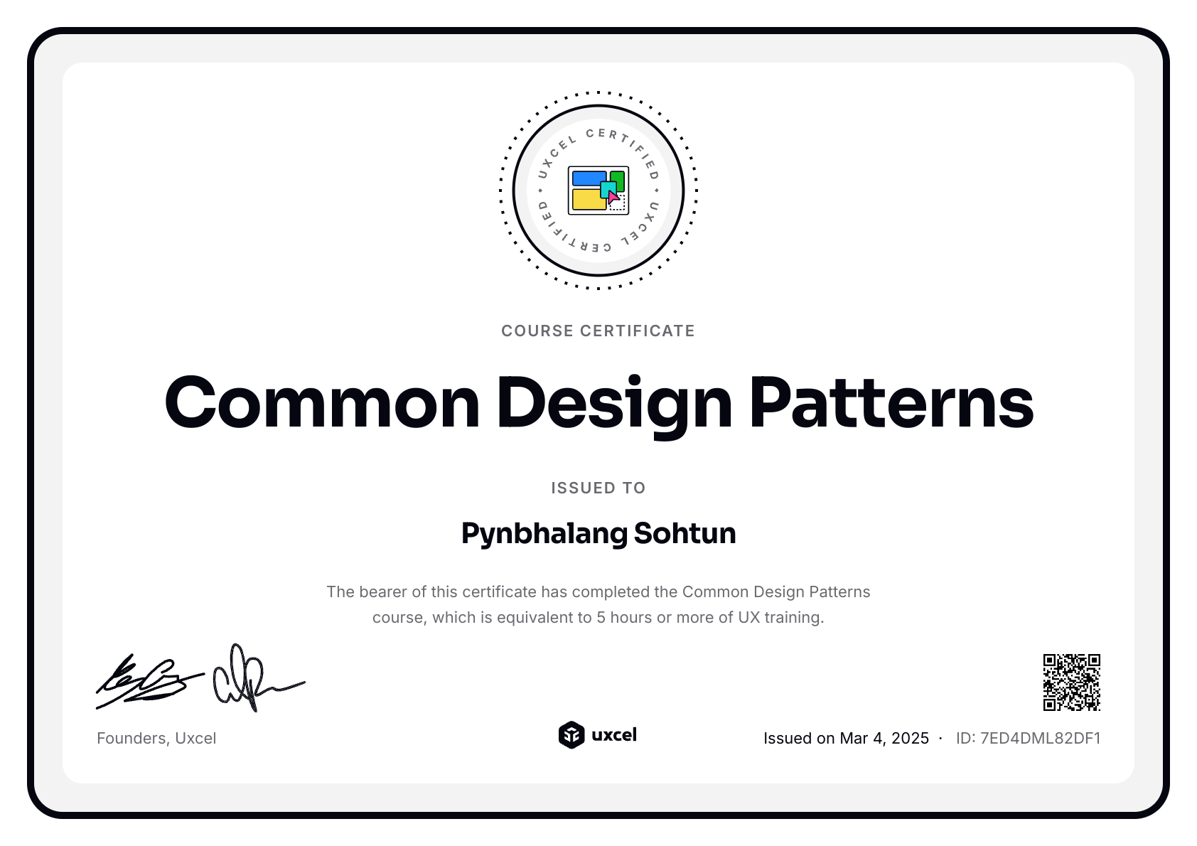 Pynbhalang Sohtun's certificate